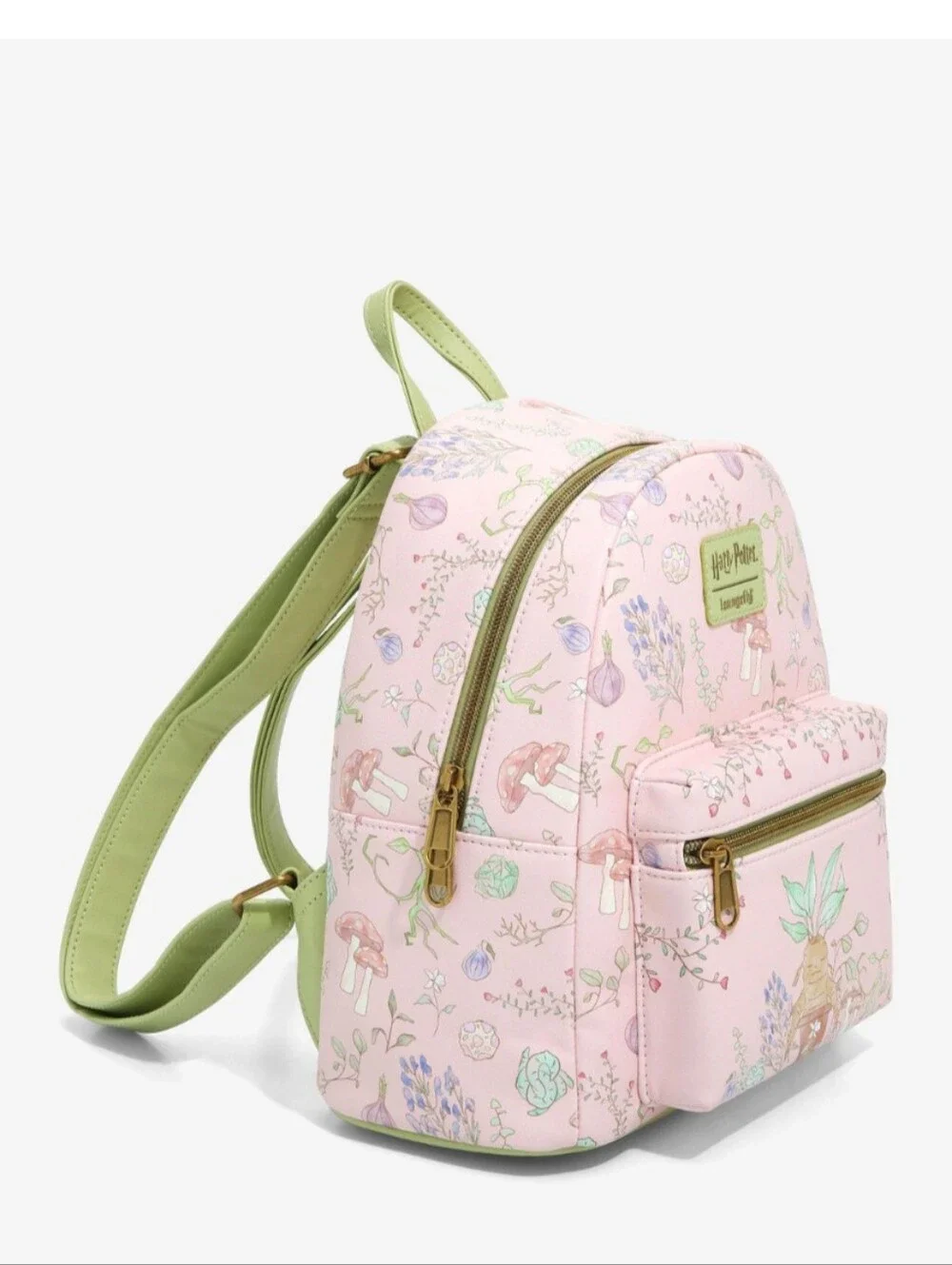 Loungefly Harry Potter Mandrake Mini Backpack BNWT, NEVER REMOVED FROM PACKAGE